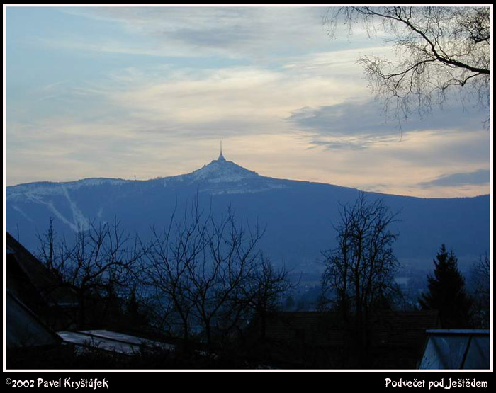 Podvečer pod Ještědem